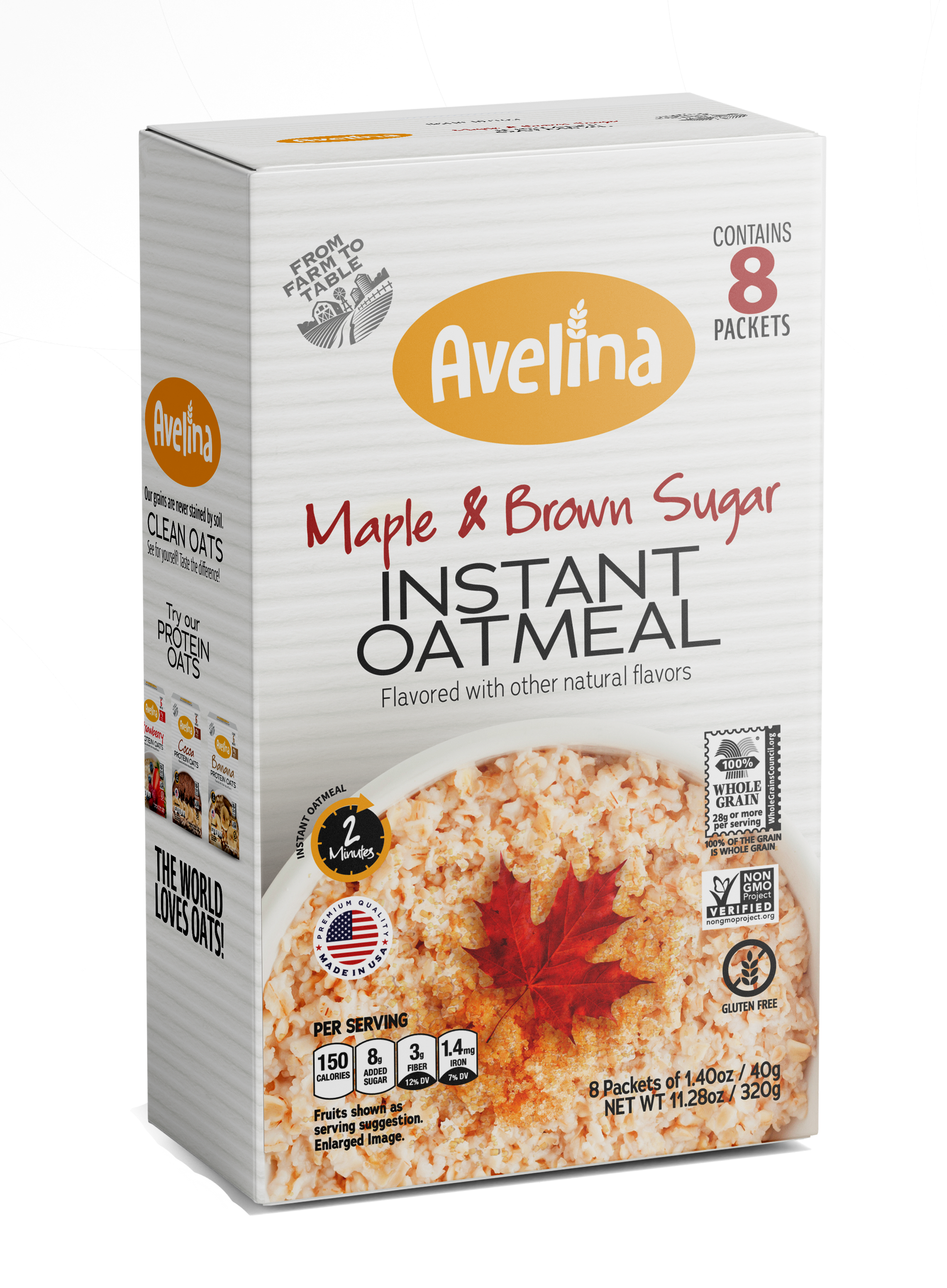 Maple Brown Sugar Instant Oatmeal