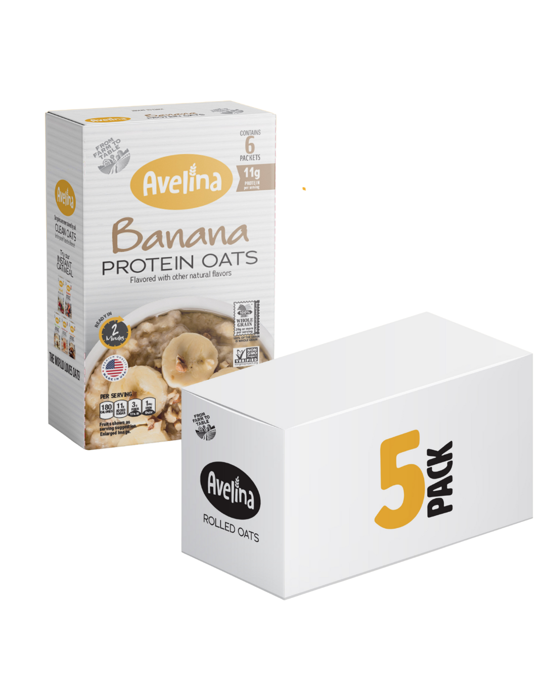 Banana Protein Oats
