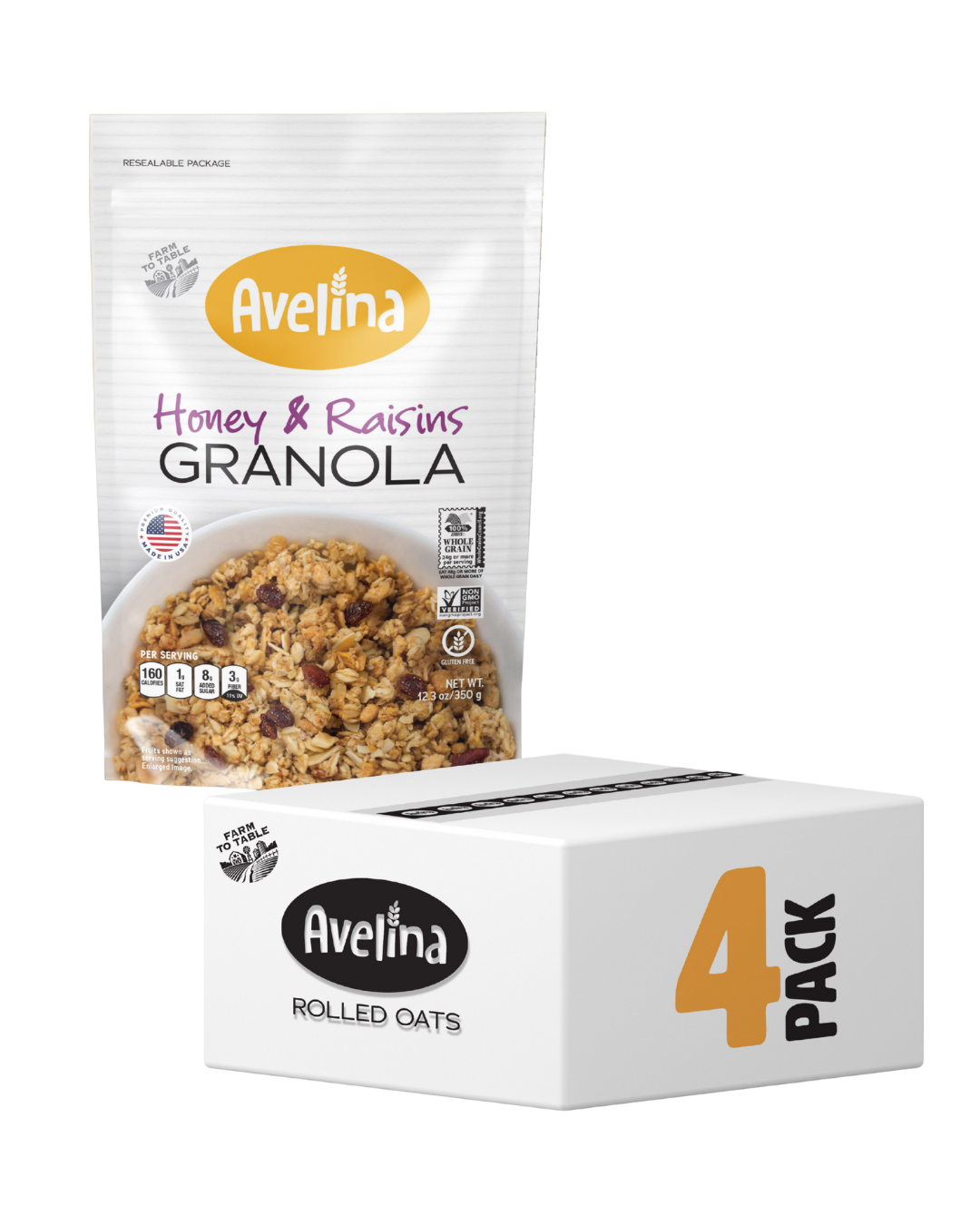 Honey & Raisins Granola