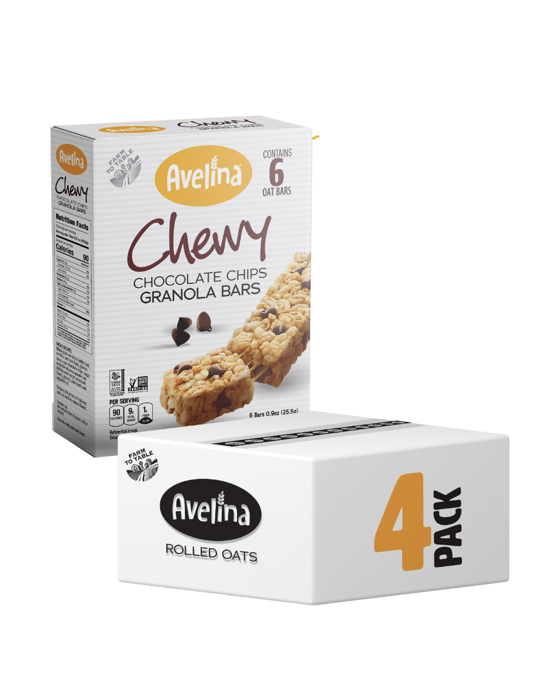 Chocolate Chips Oat Chewy Bars