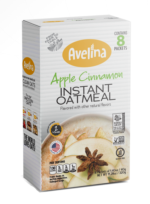 Apple Cinnamon Instant Oatmeal