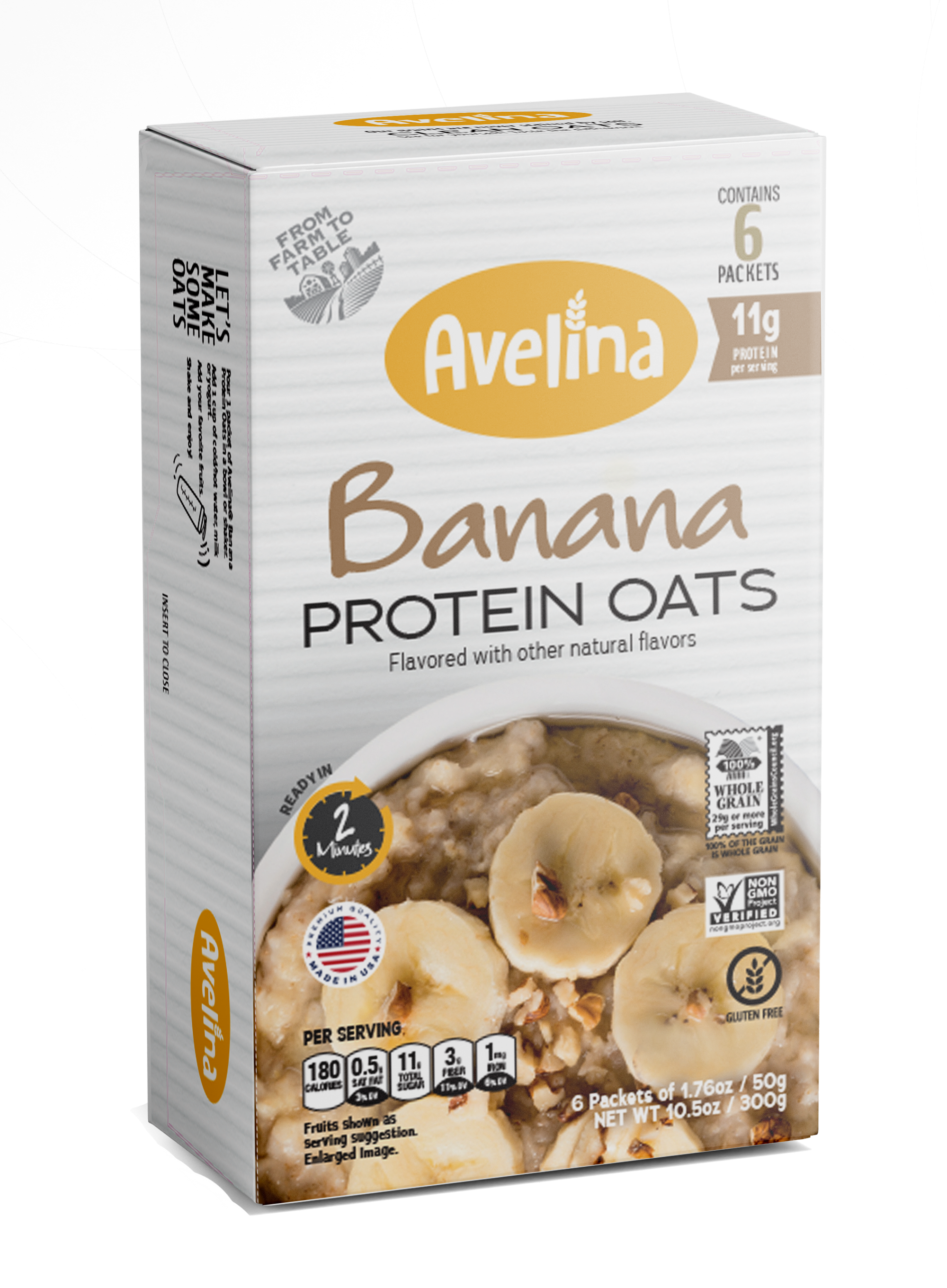 Banana Protein Oats
