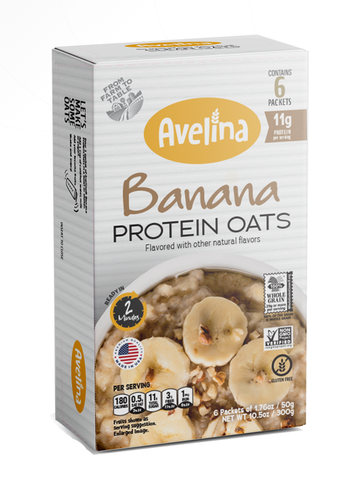 Banana Protein Oats