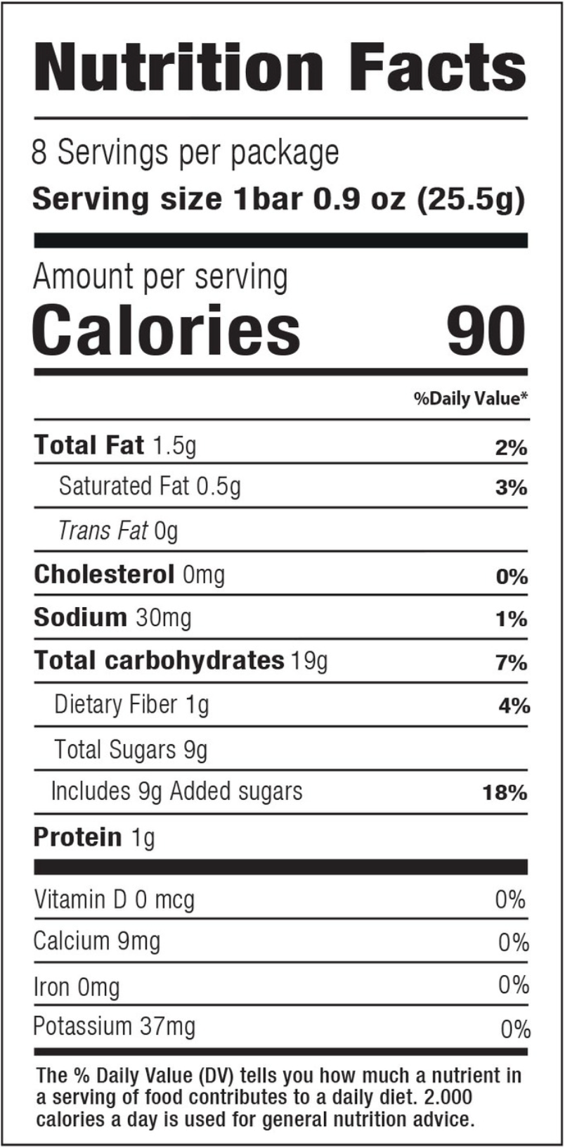 Chocolate Chips Oat Chewy Bars