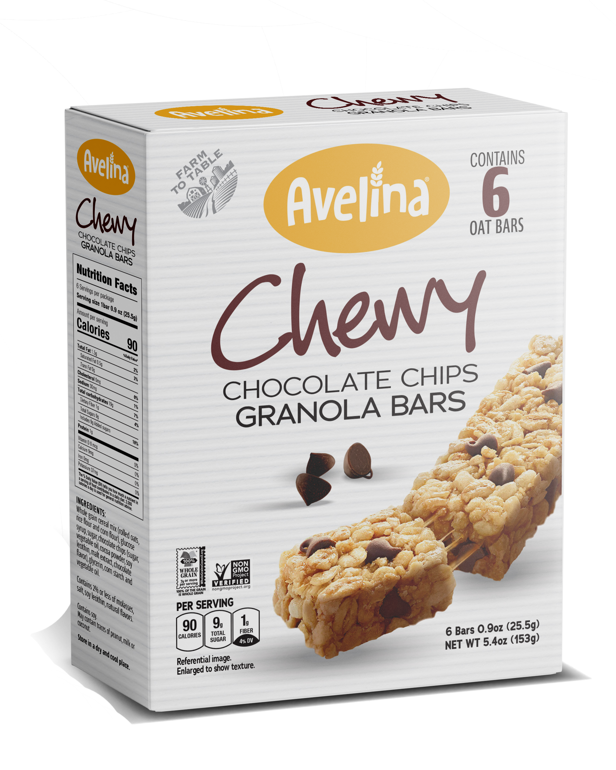 Chocolate Chips Oat Chewy Bars