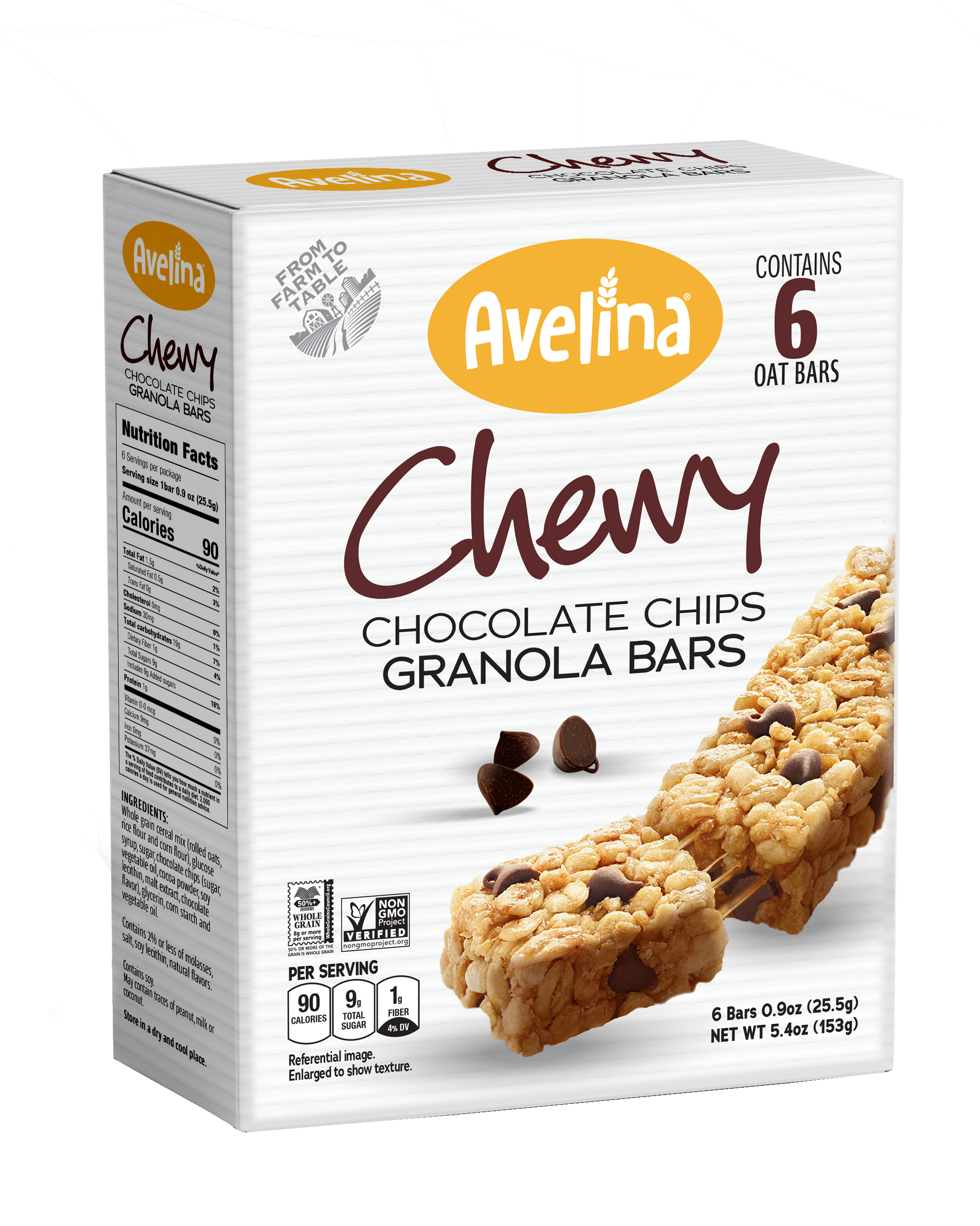 Chocolate Chips Oat Chewy Bars