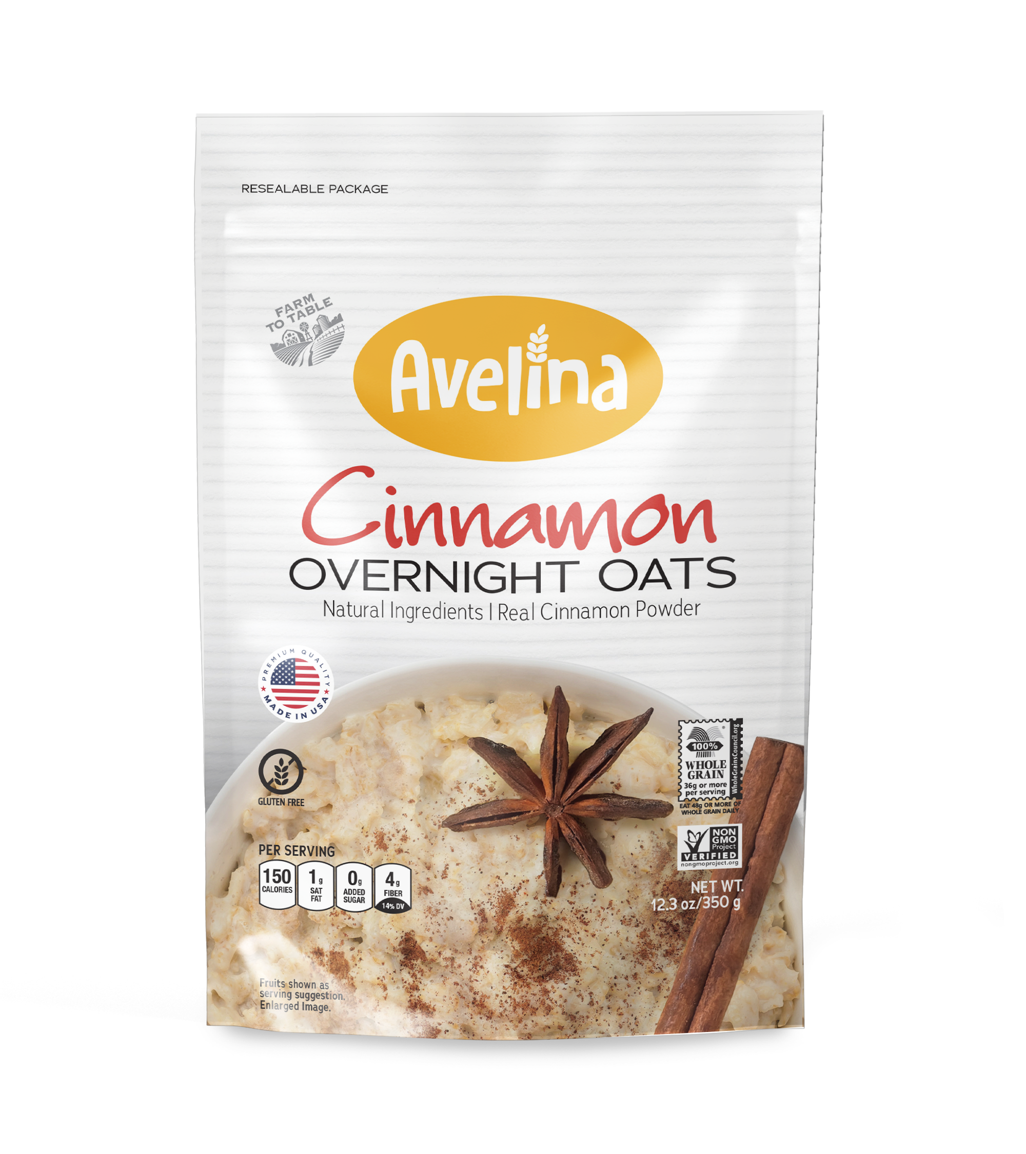 Cinnamon Overnight Oats