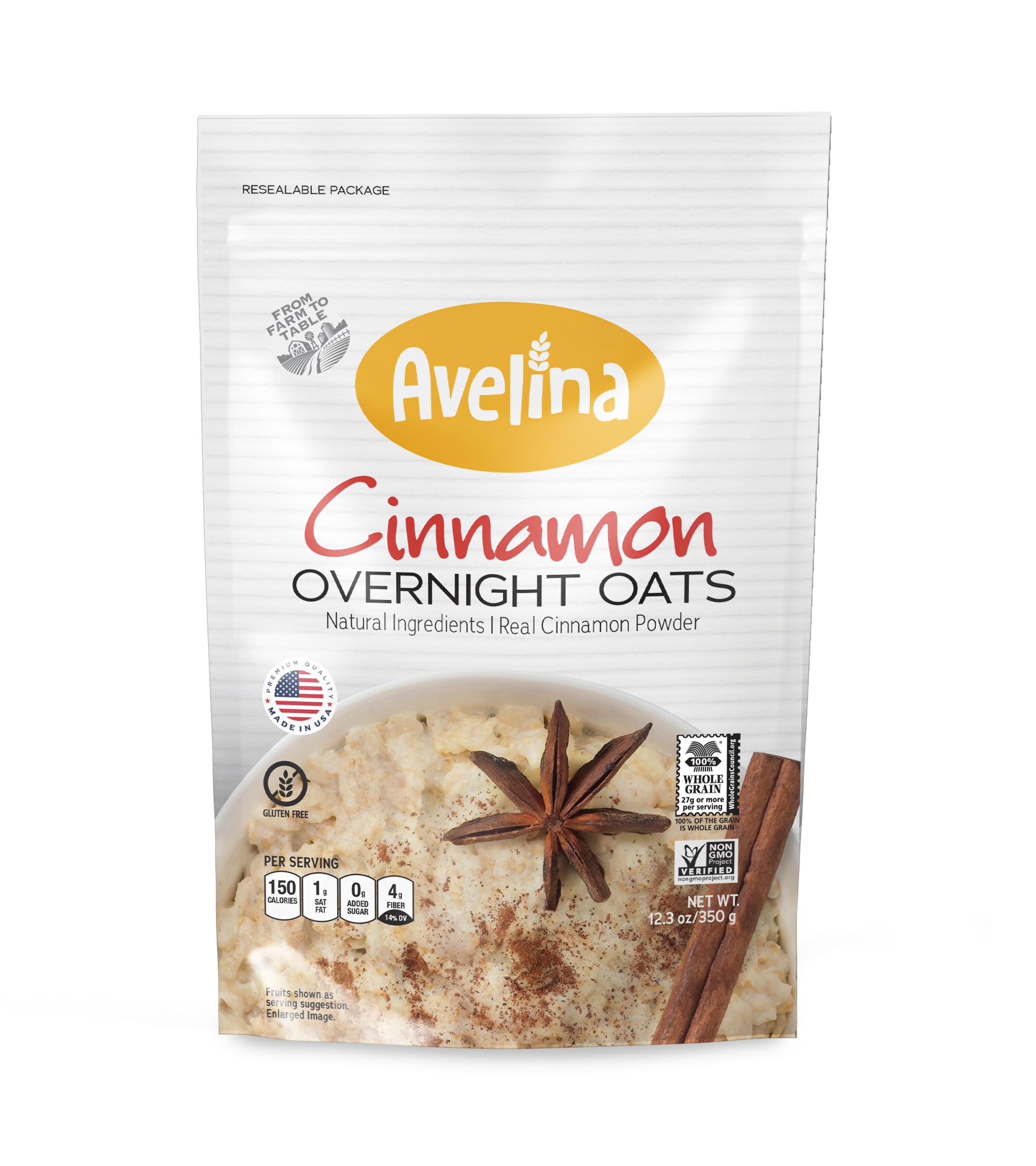 Cinnamon Overnight Oats