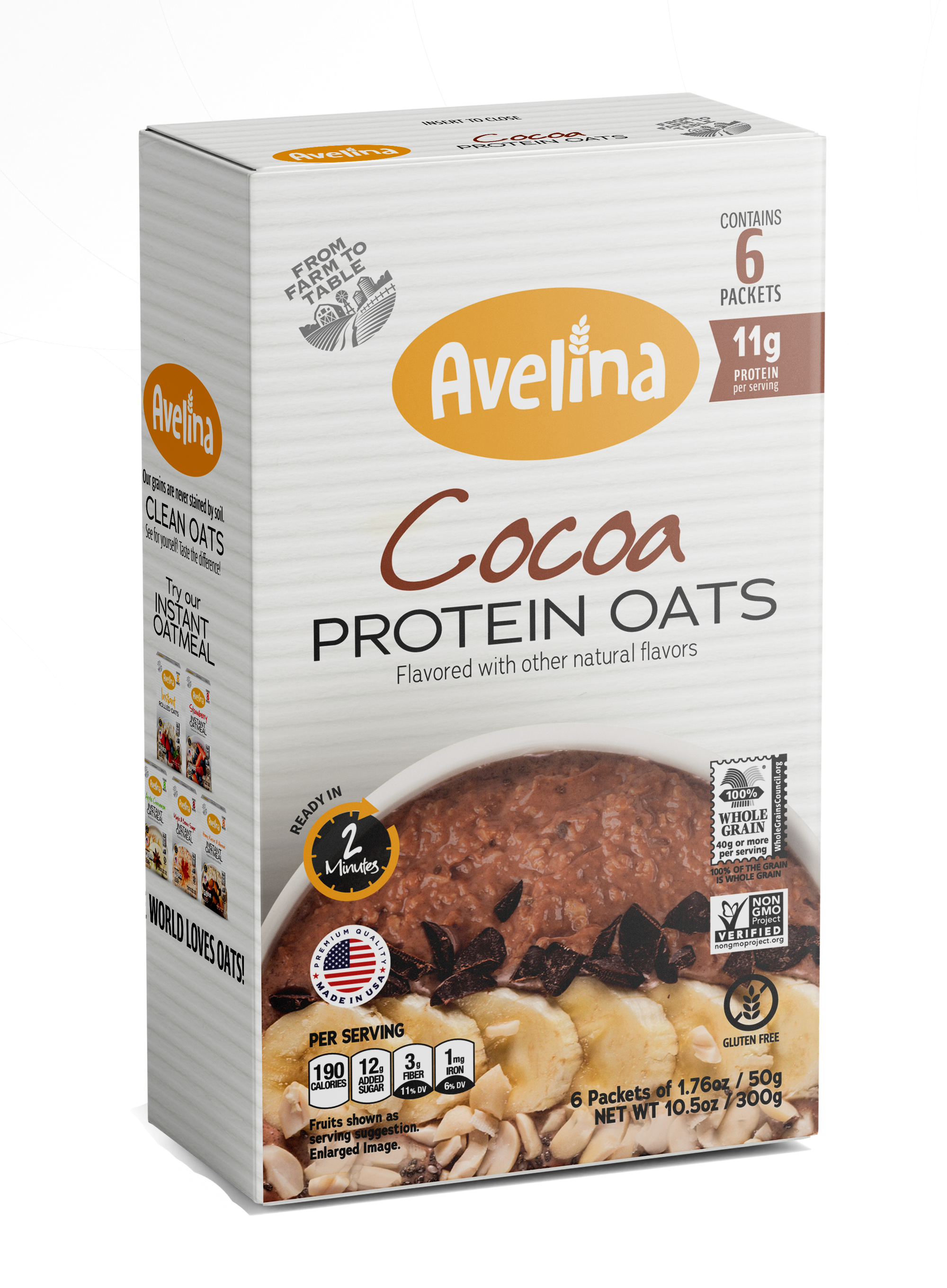 Cocoa Protein Oats