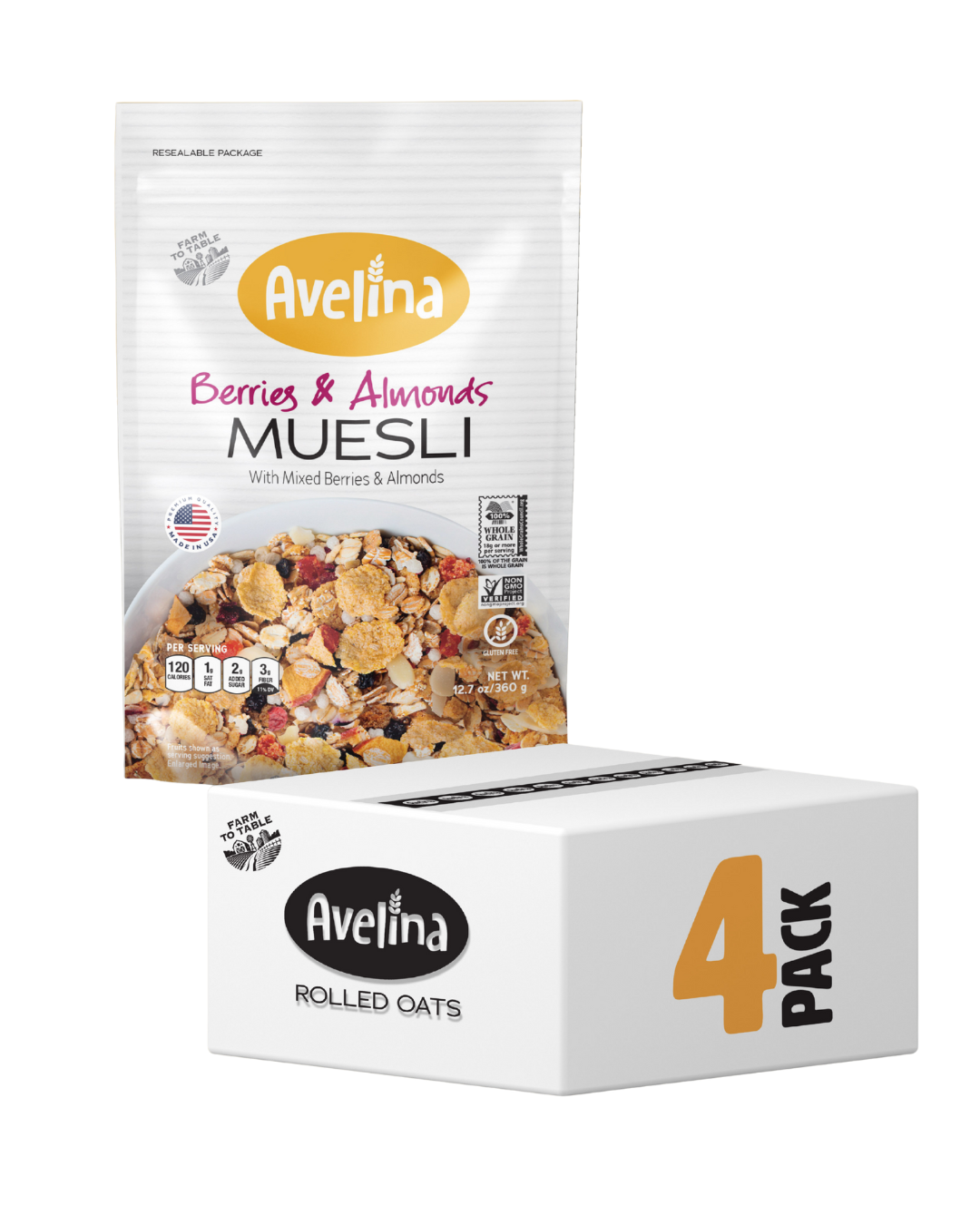 Berries & Almonds Muesli