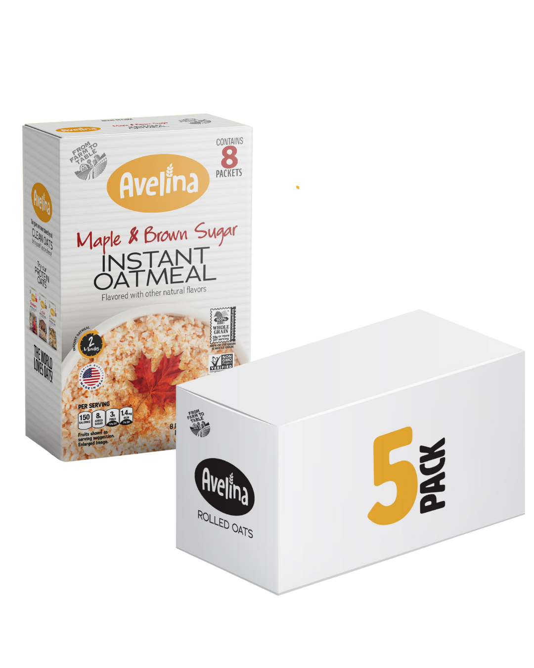 Maple Brown Sugar Instant Oatmeal