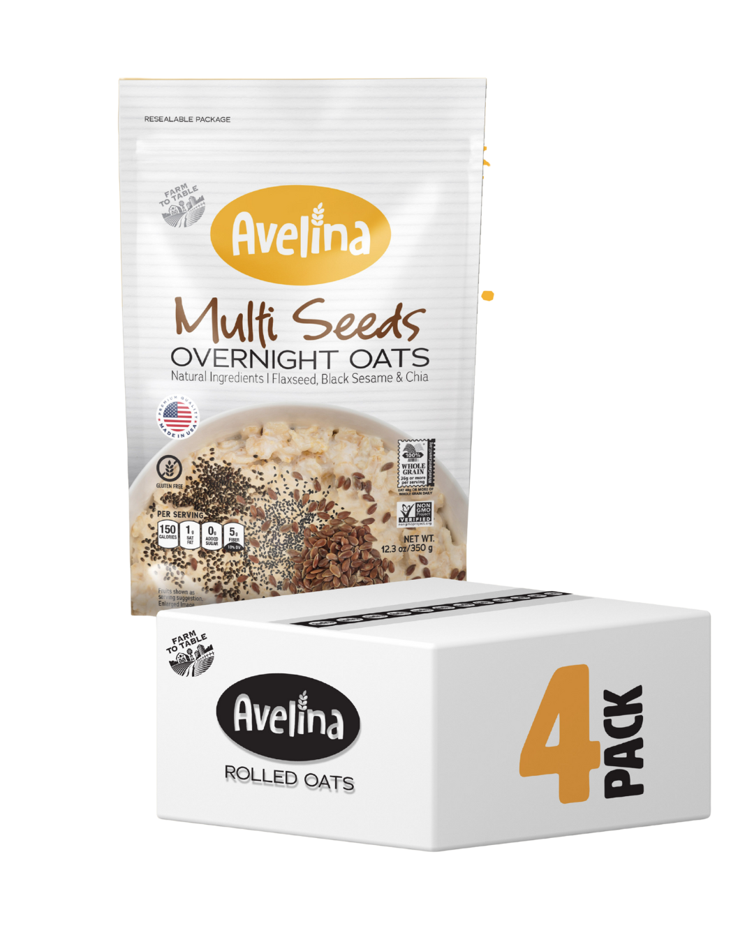 Multi Seeds Overnight Oats