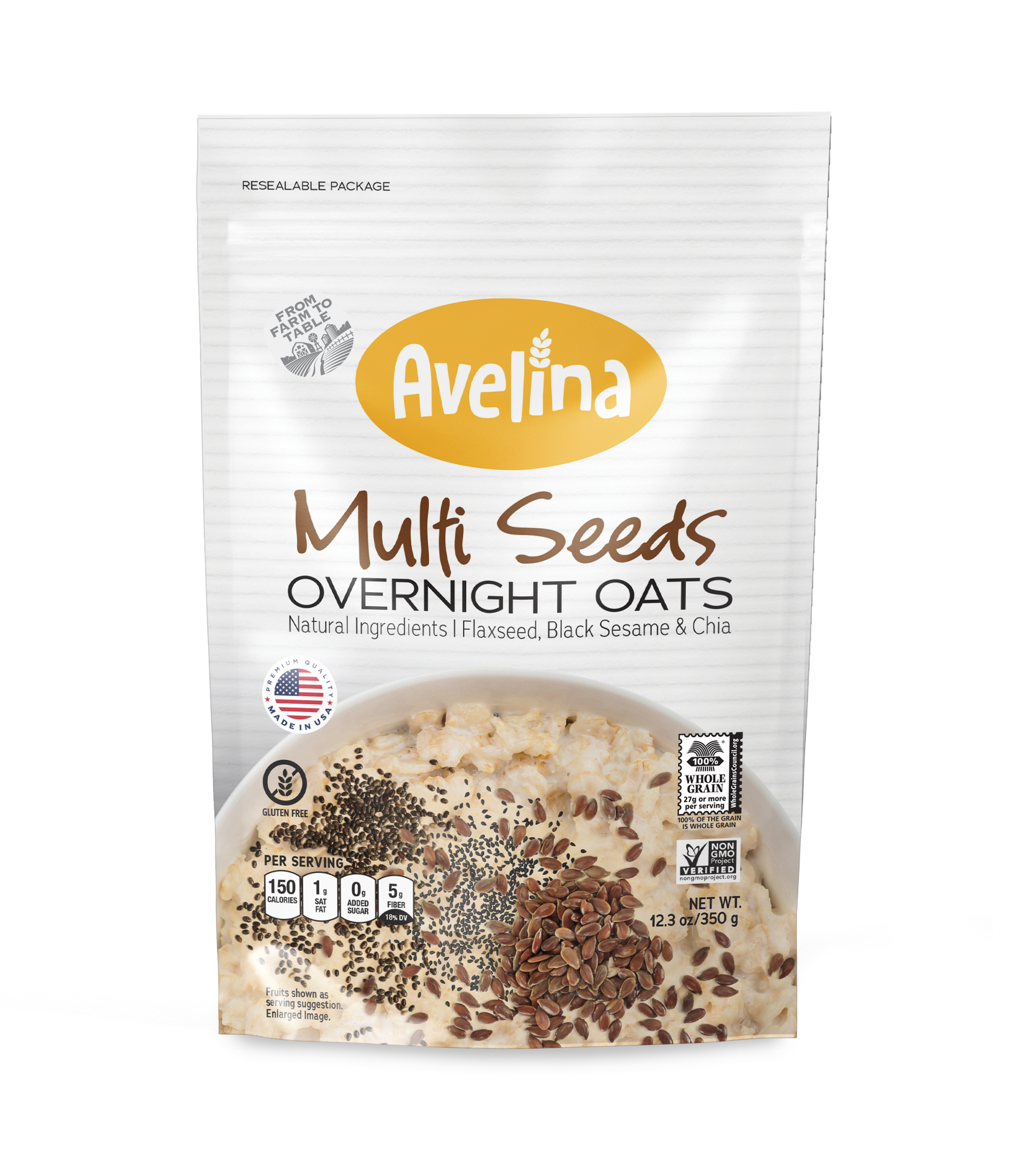 Multi Seeds Overnight Oats