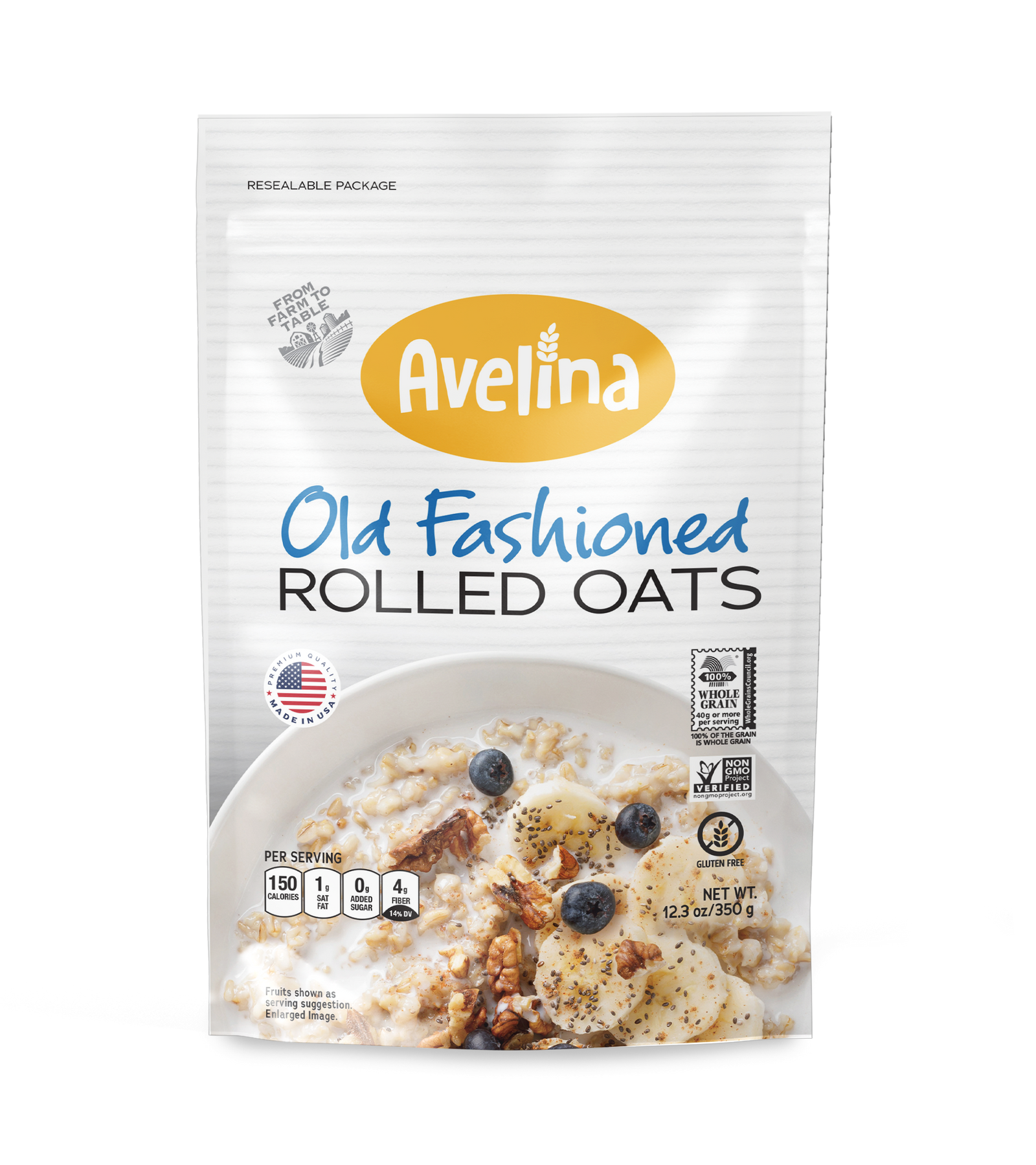 Old Fashioned Rolled Oats - Avelina