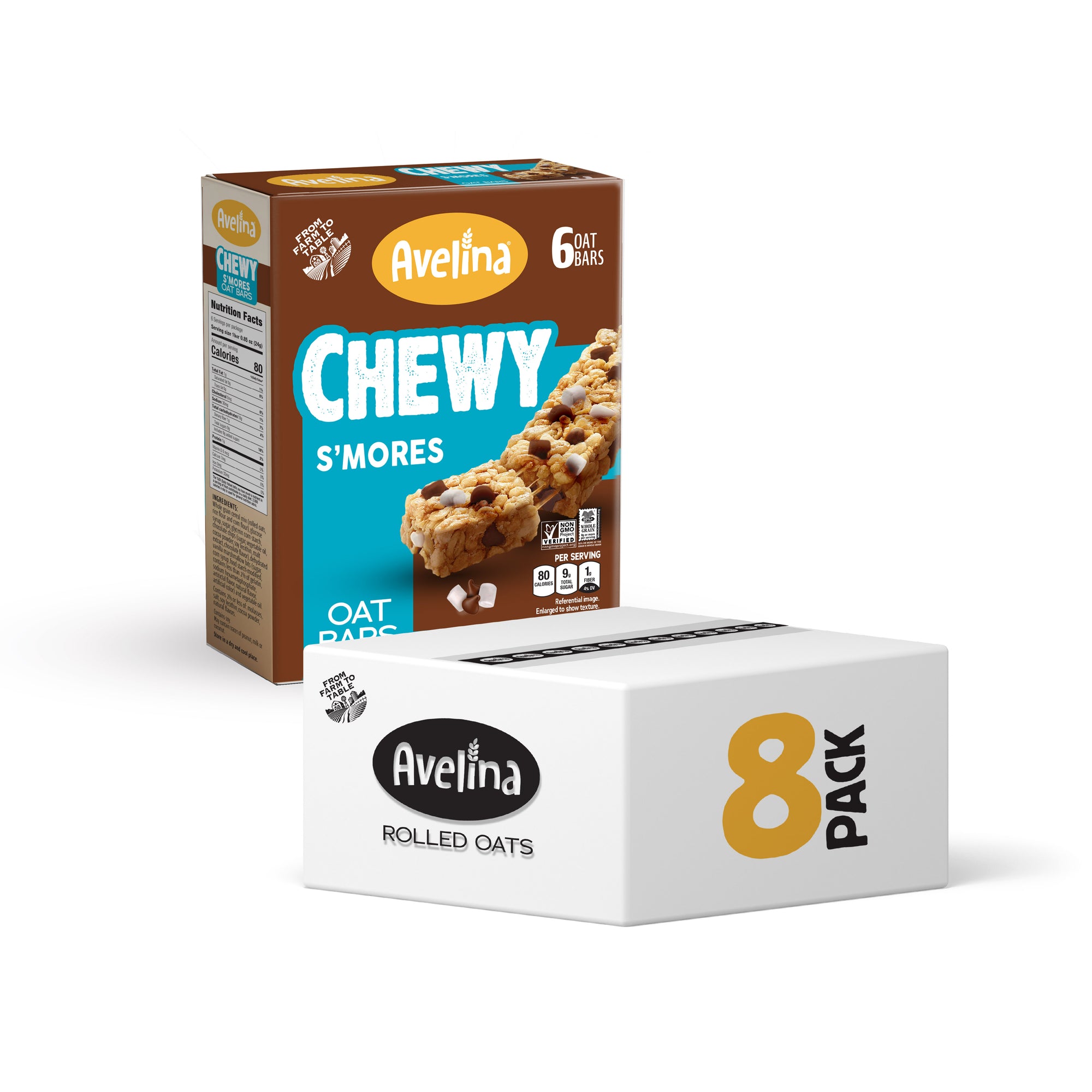 S'mores Oat Chewy Bars