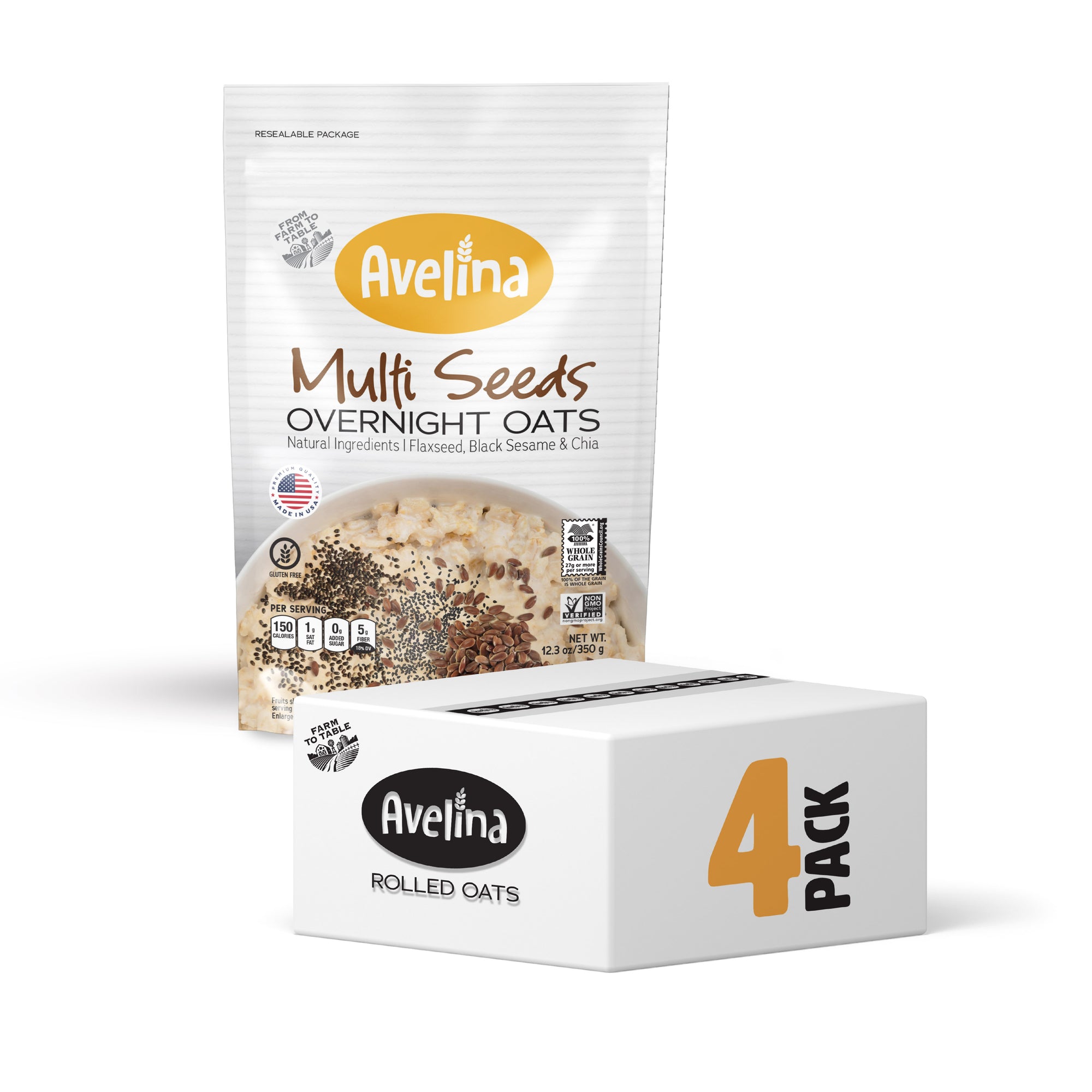 Multi Seeds Overnight Oats