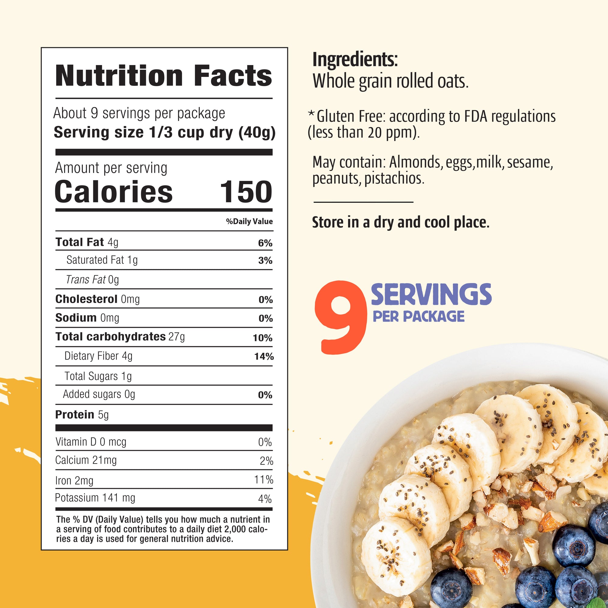 Quick Cooking Rolled Oats