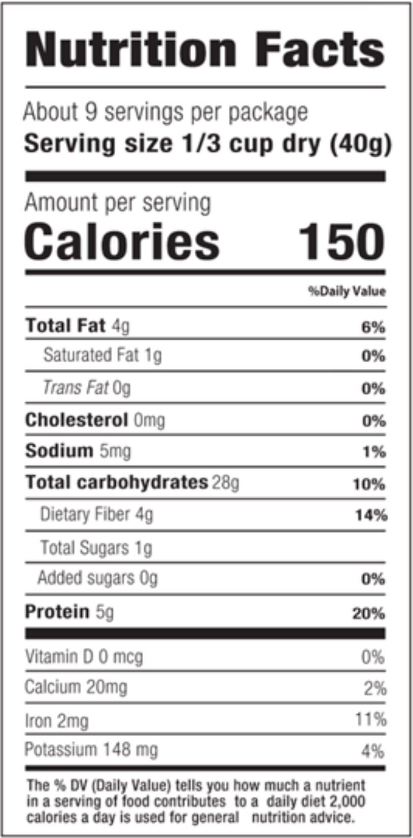 Quick Cooking Rolled Oats