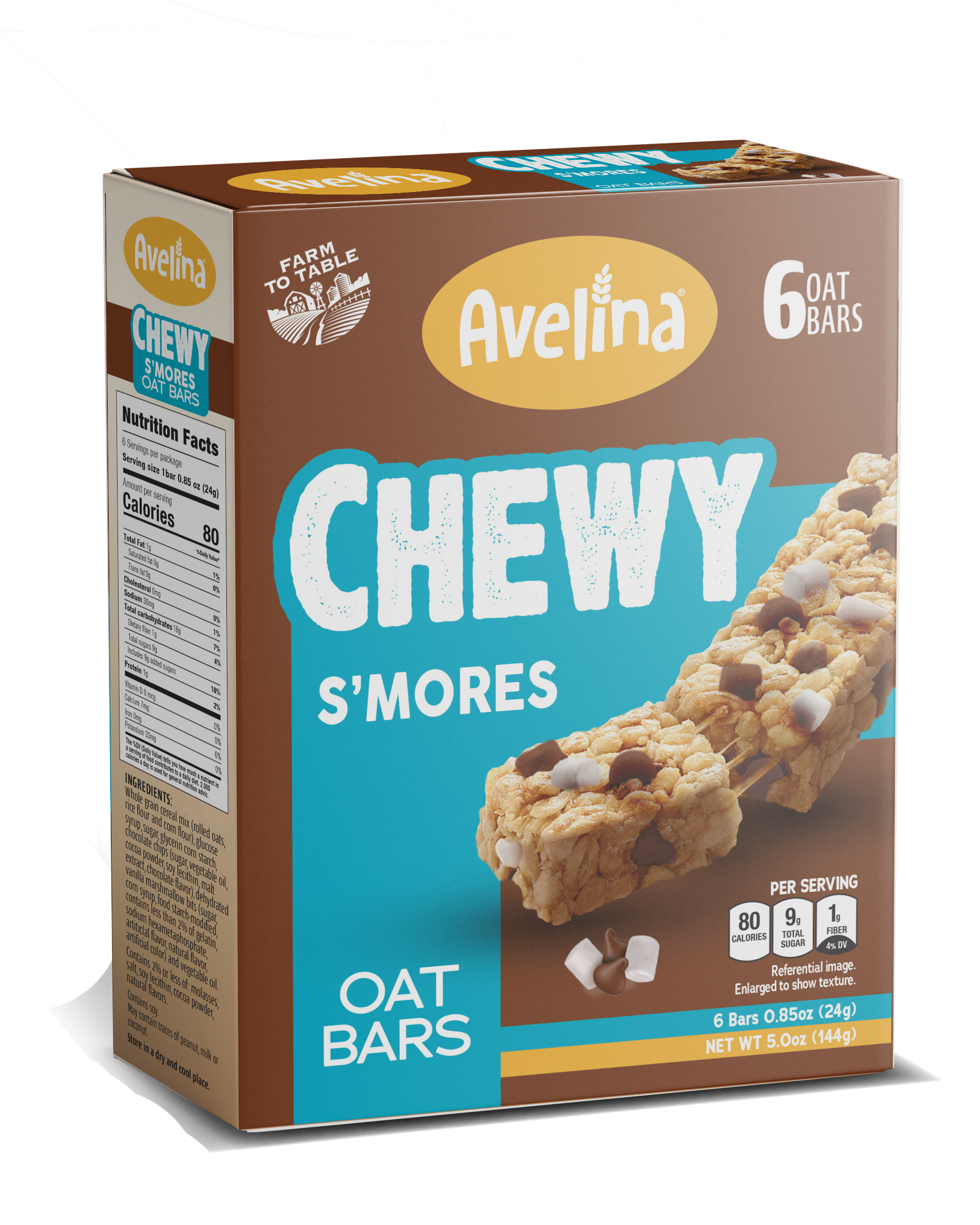 S'mores Oat Chewy Bars