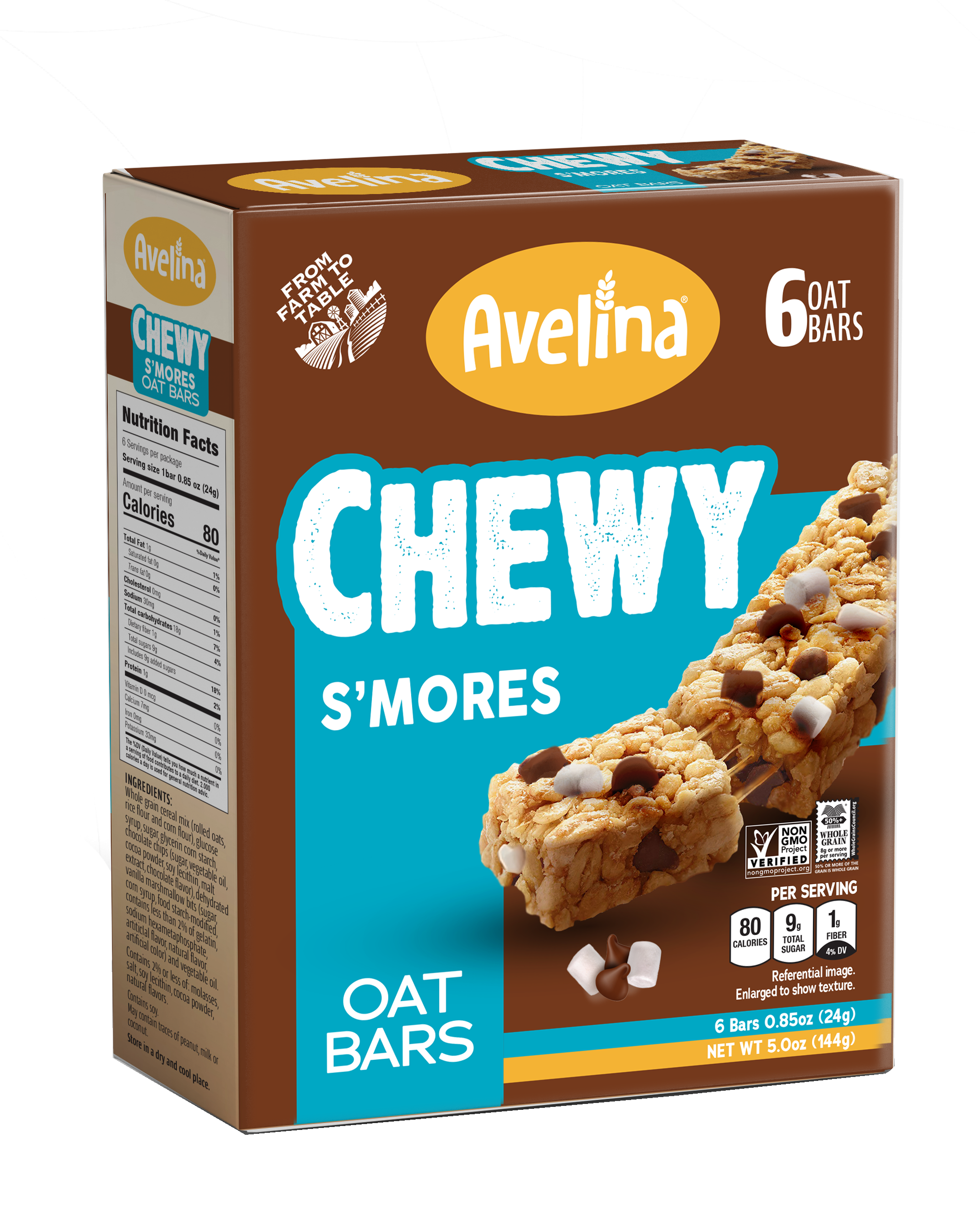 S'mores Oat Chewy Bars