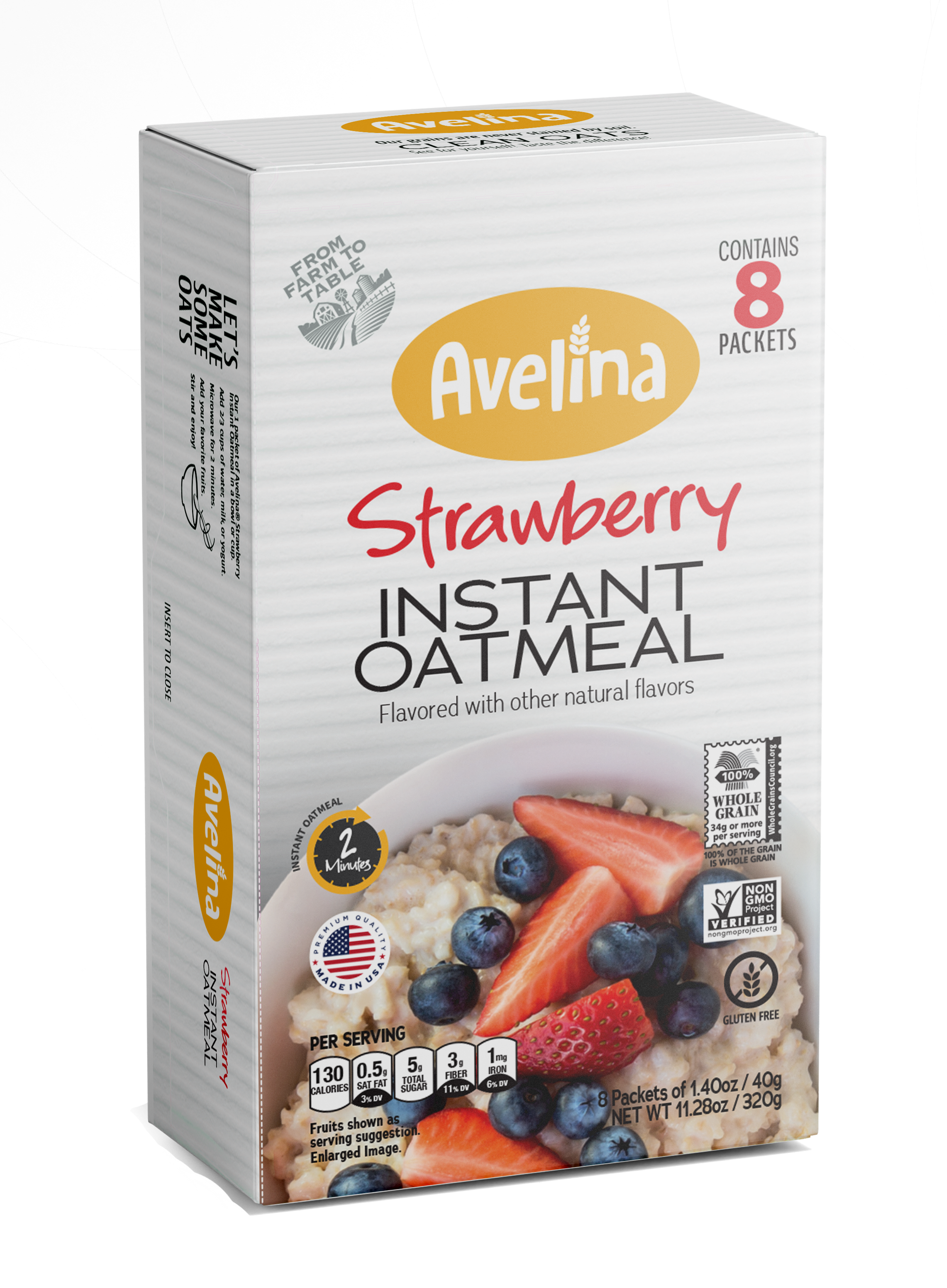 Strawberry Instant Oatmeal