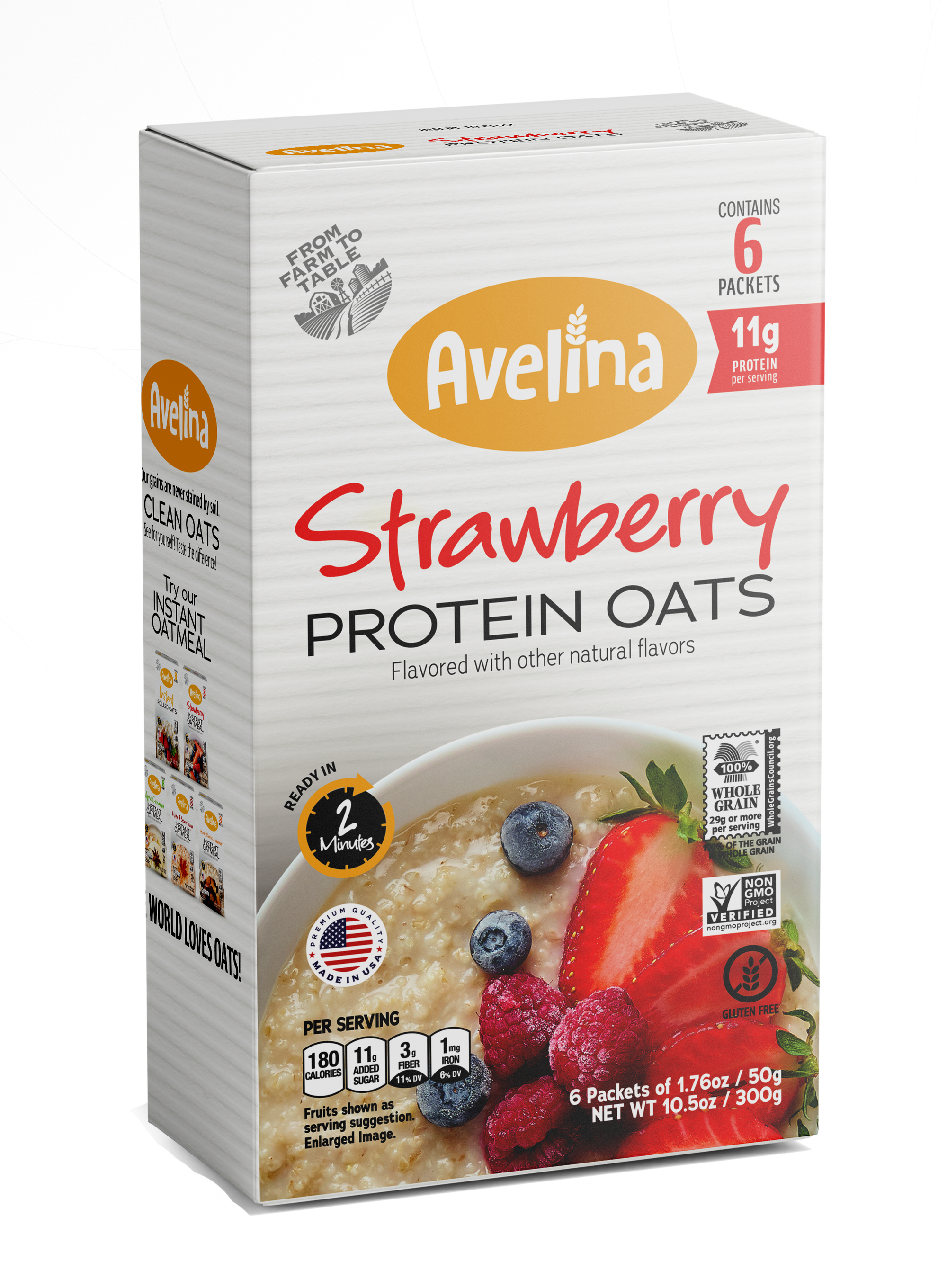 Strawberry Protein Oats